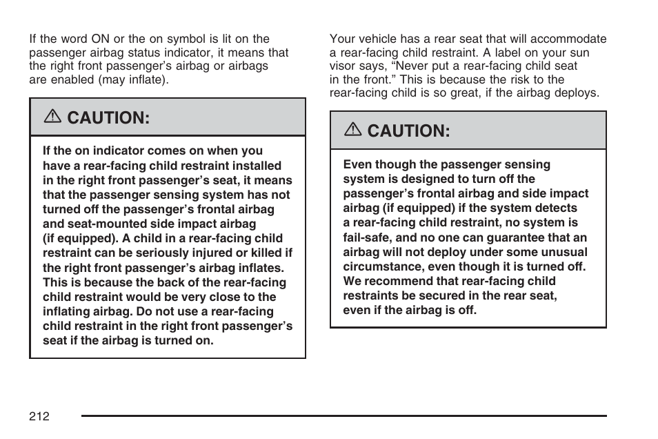 Buick 2007 Terraza User Manual | Page 212 / 562