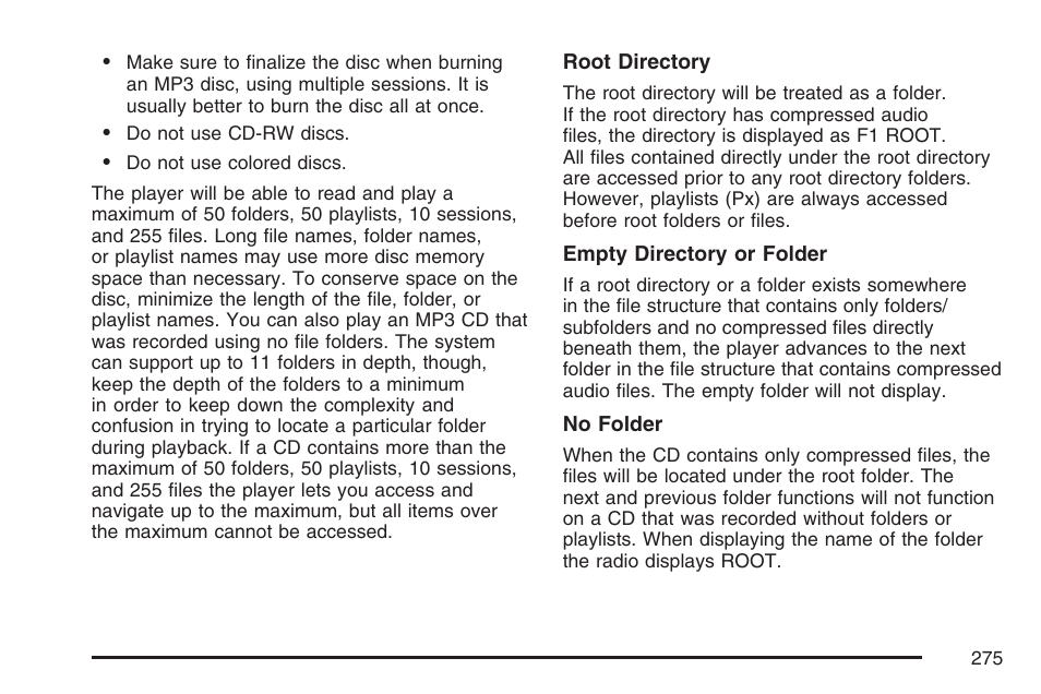 Buick 2007 Terraza User Manual | Page 275 / 562