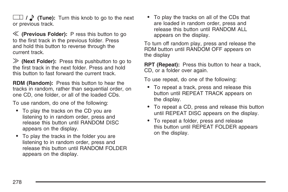 Buick 2007 Terraza User Manual | Page 278 / 562