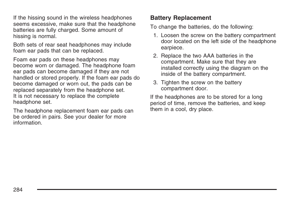 Buick 2007 Terraza User Manual | Page 284 / 562