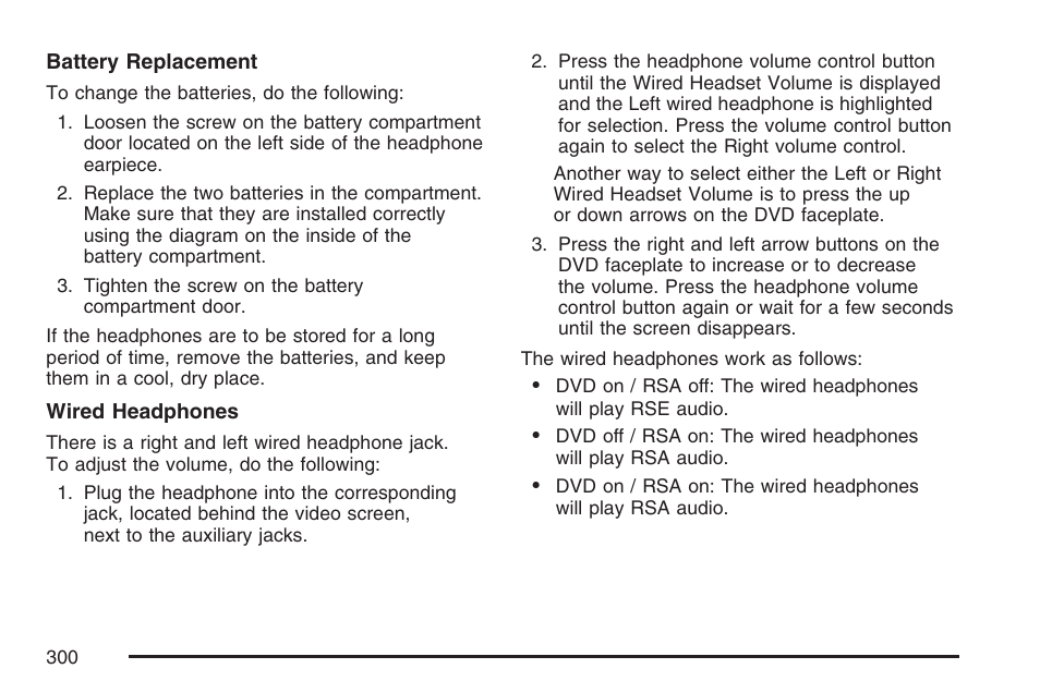 Buick 2007 Terraza User Manual | Page 300 / 562