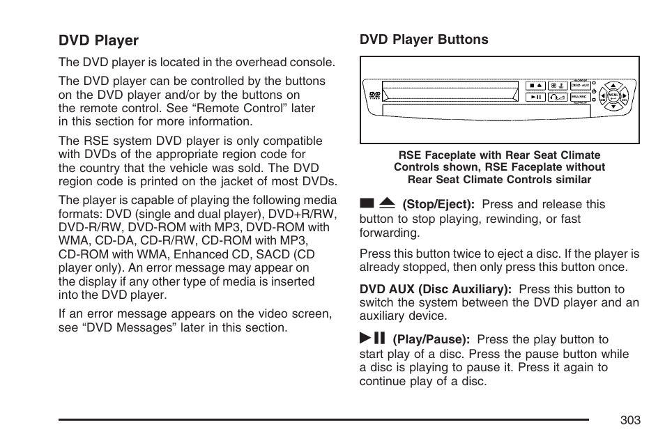 Buick 2007 Terraza User Manual | Page 303 / 562