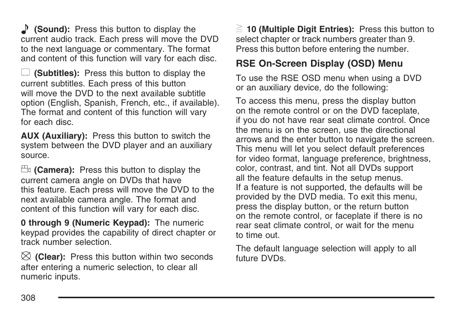 Buick 2007 Terraza User Manual | Page 308 / 562