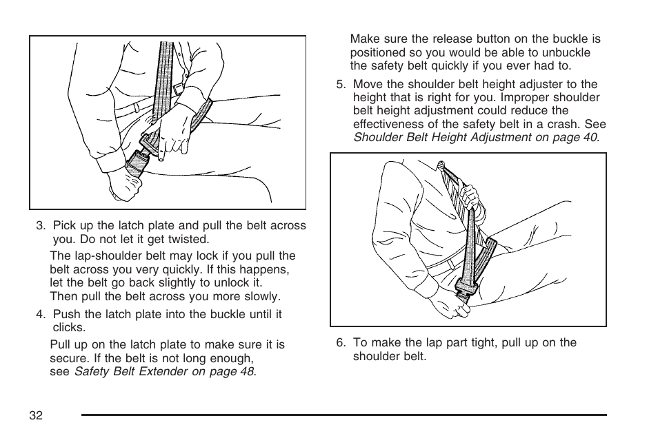 Buick 2007 Terraza User Manual | Page 32 / 562