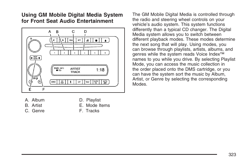Buick 2007 Terraza User Manual | Page 323 / 562