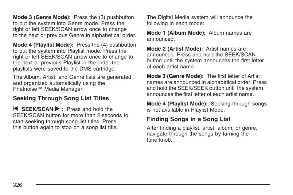 Buick 2007 Terraza User Manual | Page 326 / 562