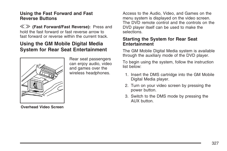 Buick 2007 Terraza User Manual | Page 327 / 562