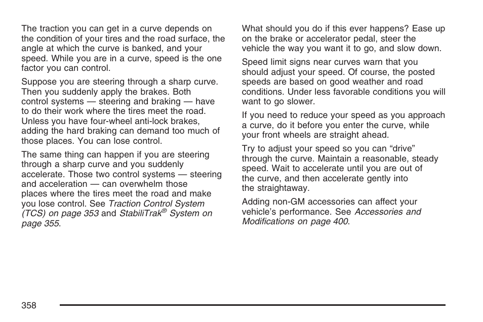 Buick 2007 Terraza User Manual | Page 358 / 562
