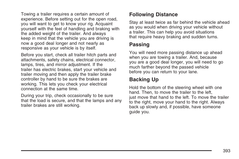 Buick 2007 Terraza User Manual | Page 393 / 562