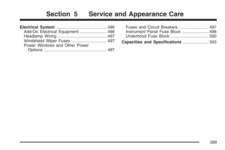 Buick 2007 Terraza User Manual | Page 399 / 562