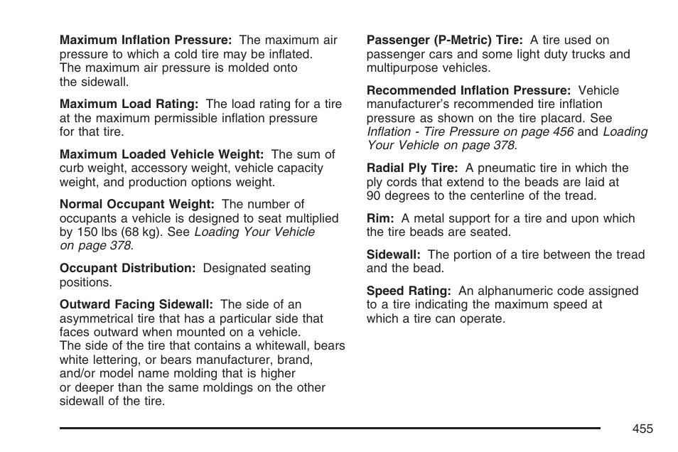 Buick 2007 Terraza User Manual | Page 455 / 562