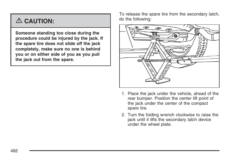 Caution | Buick 2007 Terraza User Manual | Page 482 / 562