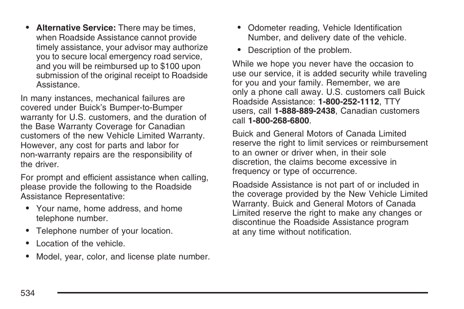 Buick 2007 Terraza User Manual | Page 534 / 562