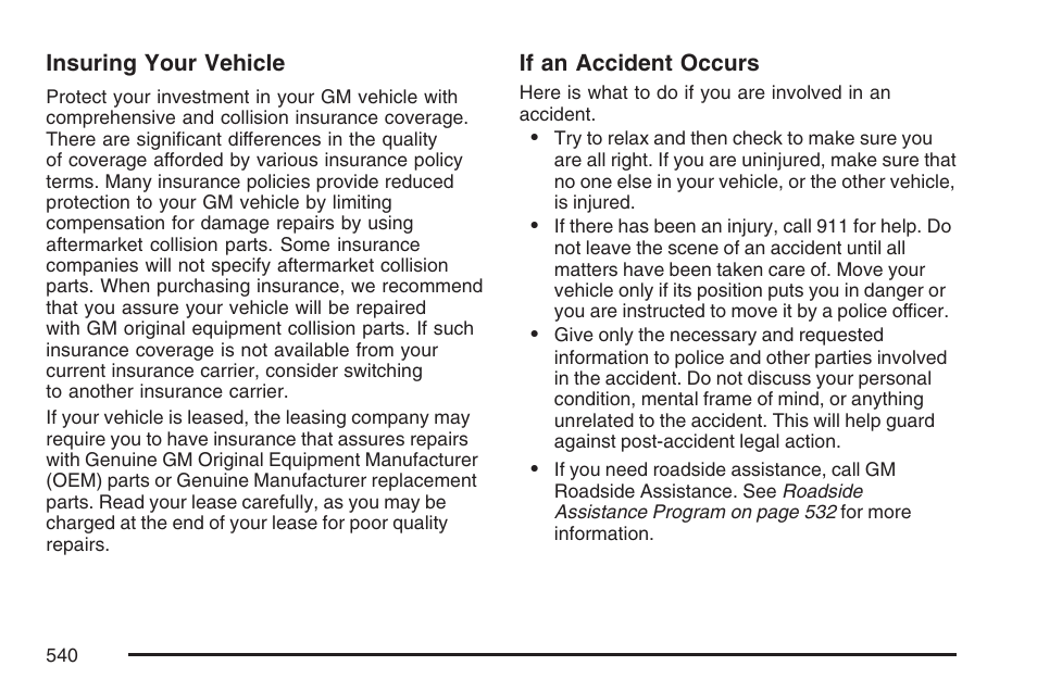 Buick 2007 Terraza User Manual | Page 540 / 562