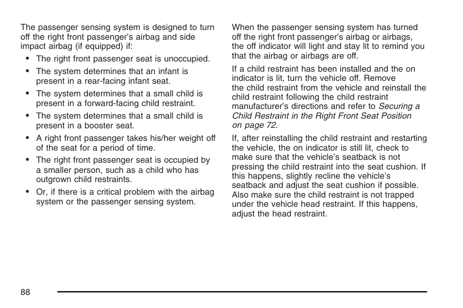 Buick 2007 Terraza User Manual | Page 88 / 562