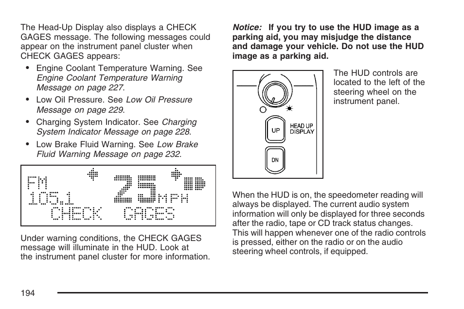 Buick 2007 Rendezvous User Manual | Page 194 / 528