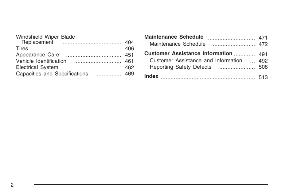 Buick 2007 Rendezvous User Manual | Page 2 / 528