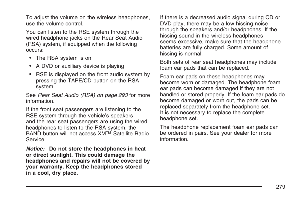 Buick 2007 Rendezvous User Manual | Page 279 / 528