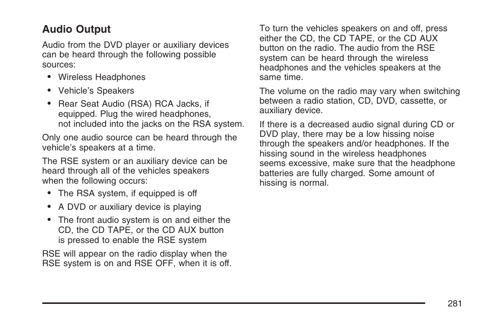 Buick 2007 Rendezvous User Manual | Page 281 / 528