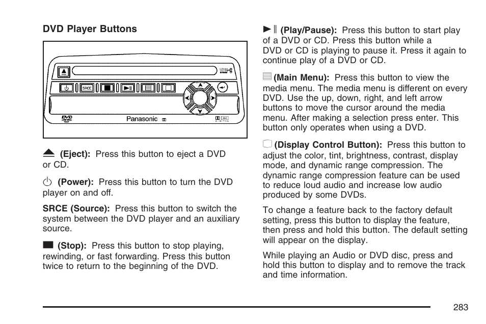 Buick 2007 Rendezvous User Manual | Page 283 / 528