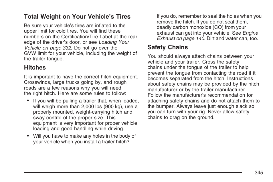 Buick 2007 Rendezvous User Manual | Page 345 / 528