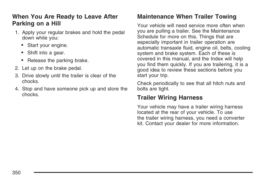 Buick 2007 Rendezvous User Manual | Page 350 / 528