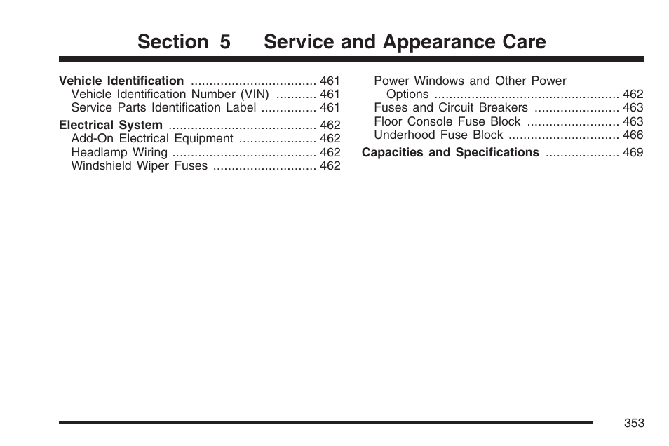 Buick 2007 Rendezvous User Manual | Page 353 / 528