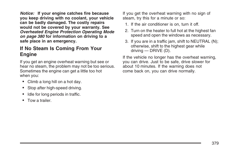 Buick 2007 Rendezvous User Manual | Page 379 / 528