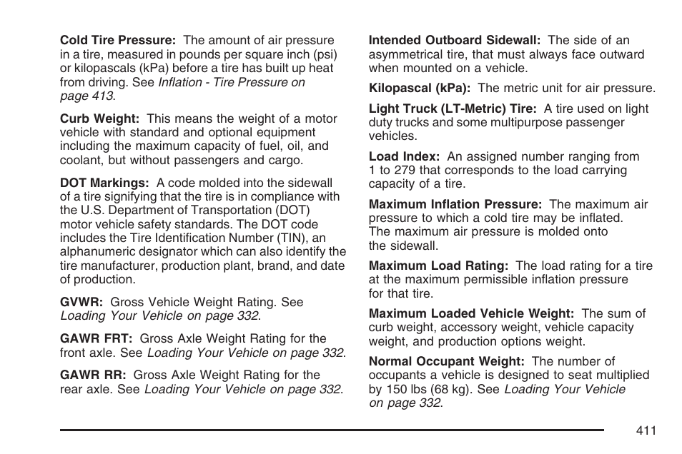 Buick 2007 Rendezvous User Manual | Page 411 / 528