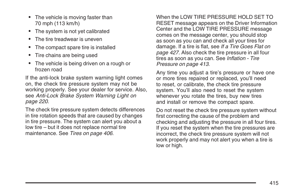 Buick 2007 Rendezvous User Manual | Page 415 / 528