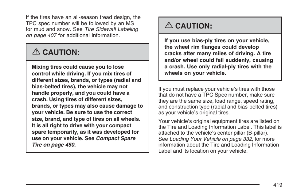 Buick 2007 Rendezvous User Manual | Page 419 / 528