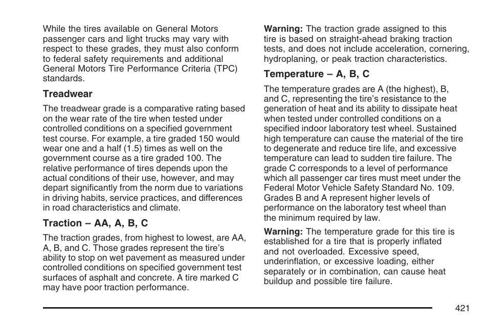 Buick 2007 Rendezvous User Manual | Page 421 / 528