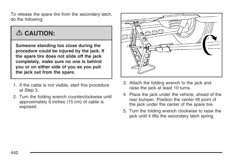 Caution | Buick 2007 Rendezvous User Manual | Page 442 / 528