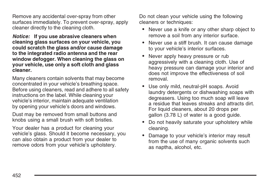 Buick 2007 Rendezvous User Manual | Page 452 / 528