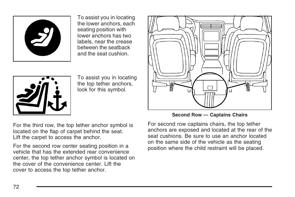 Buick 2007 Rendezvous User Manual | Page 72 / 528