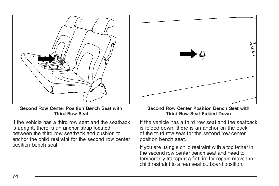 Buick 2007 Rendezvous User Manual | Page 74 / 528