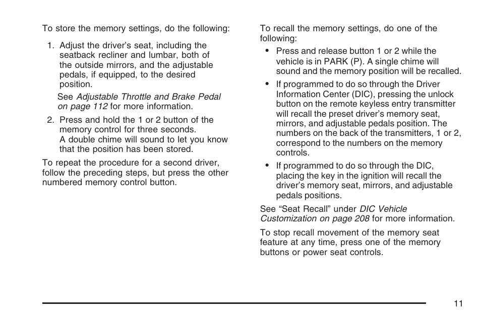 Buick 2007 Rainier User Manual | Page 11 / 534