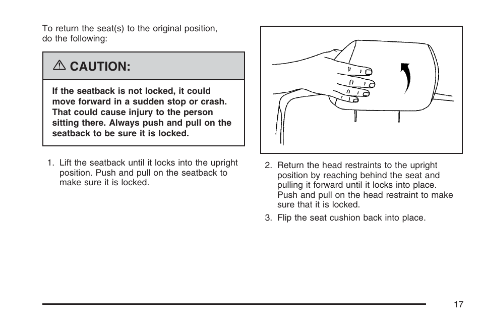 Caution | Buick 2007 Rainier User Manual | Page 17 / 534