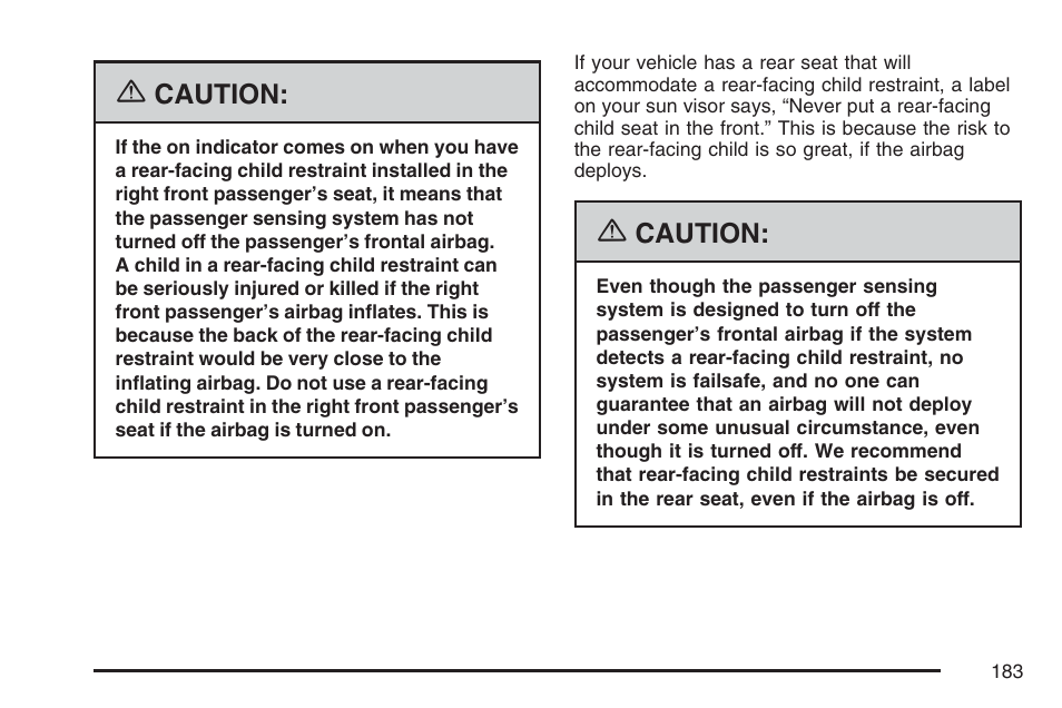 Buick 2007 Rainier User Manual | Page 183 / 534