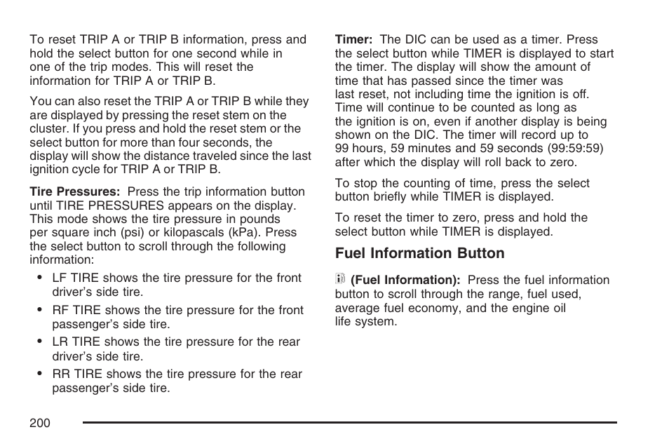 Buick 2007 Rainier User Manual | Page 200 / 534