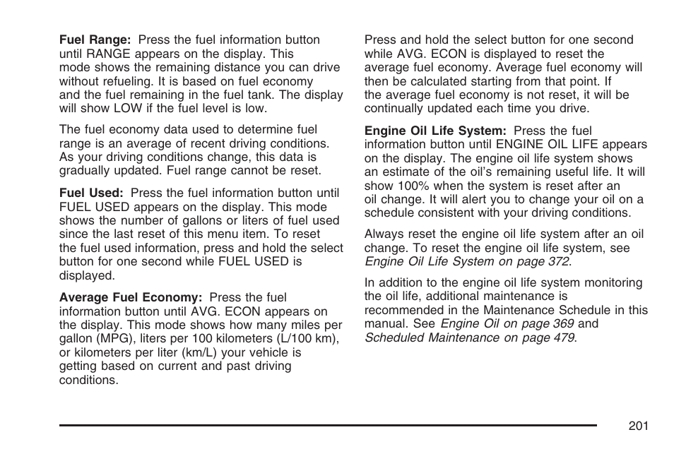 Buick 2007 Rainier User Manual | Page 201 / 534