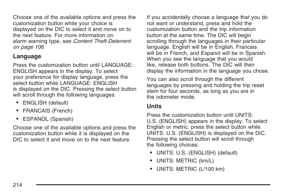 Buick 2007 Rainier User Manual | Page 214 / 534