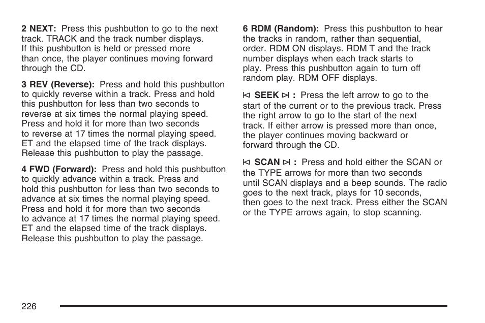 Buick 2007 Rainier User Manual | Page 226 / 534