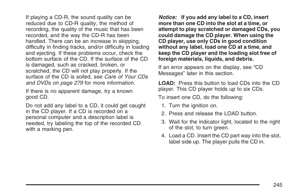 Buick 2007 Rainier User Manual | Page 245 / 534