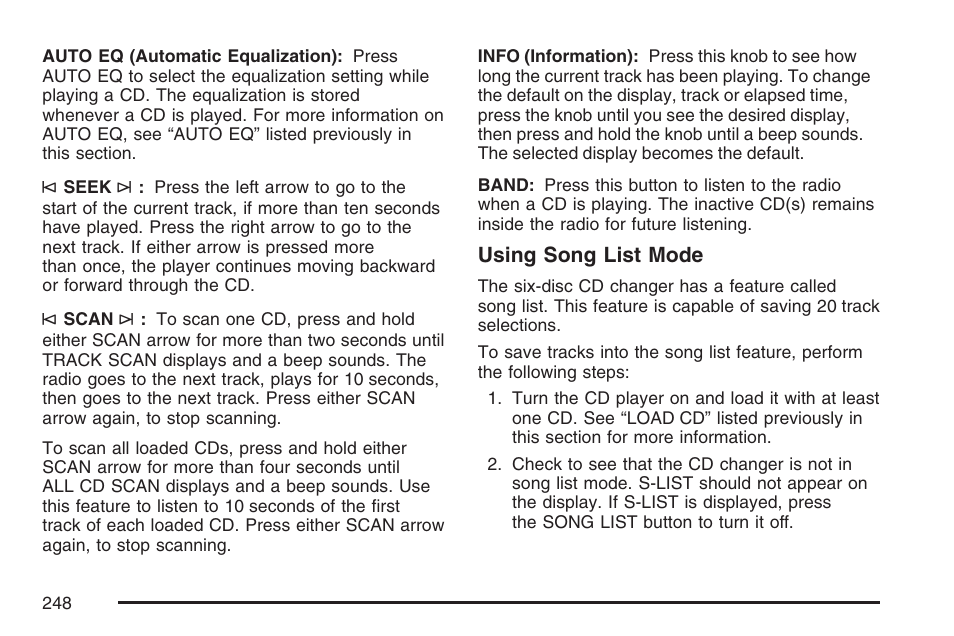 Buick 2007 Rainier User Manual | Page 248 / 534