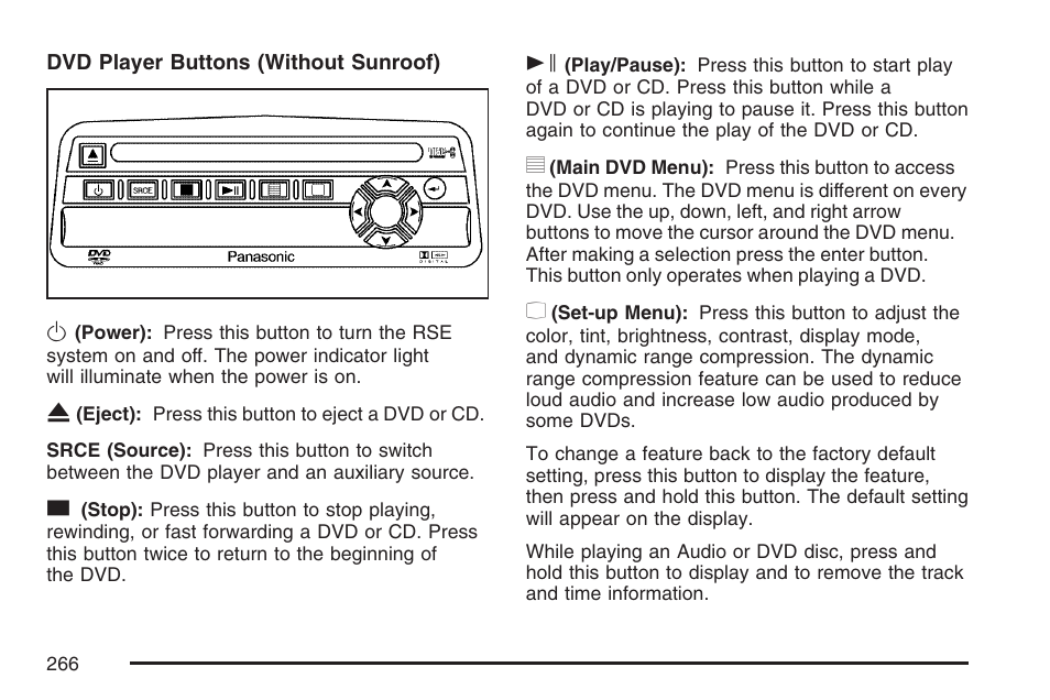 Buick 2007 Rainier User Manual | Page 266 / 534