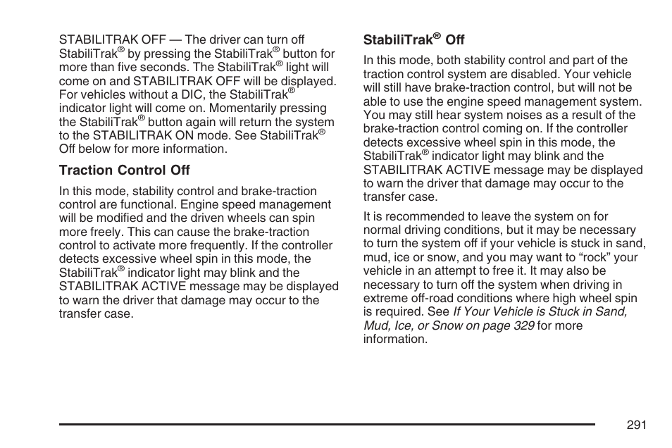 Buick 2007 Rainier User Manual | Page 291 / 534