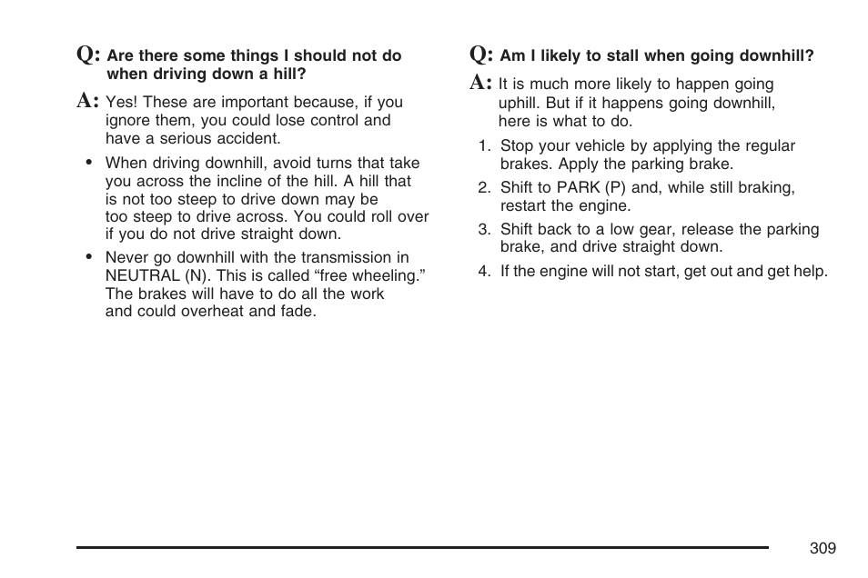 Buick 2007 Rainier User Manual | Page 309 / 534