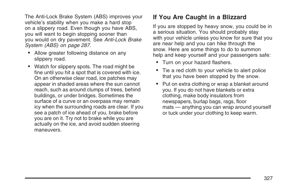 Buick 2007 Rainier User Manual | Page 327 / 534