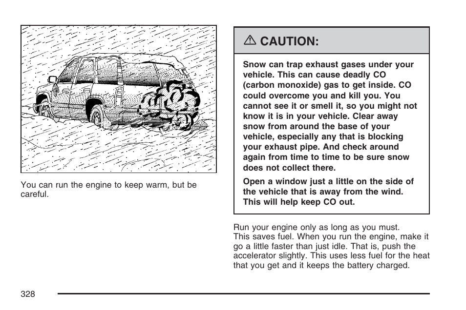 Caution | Buick 2007 Rainier User Manual | Page 328 / 534